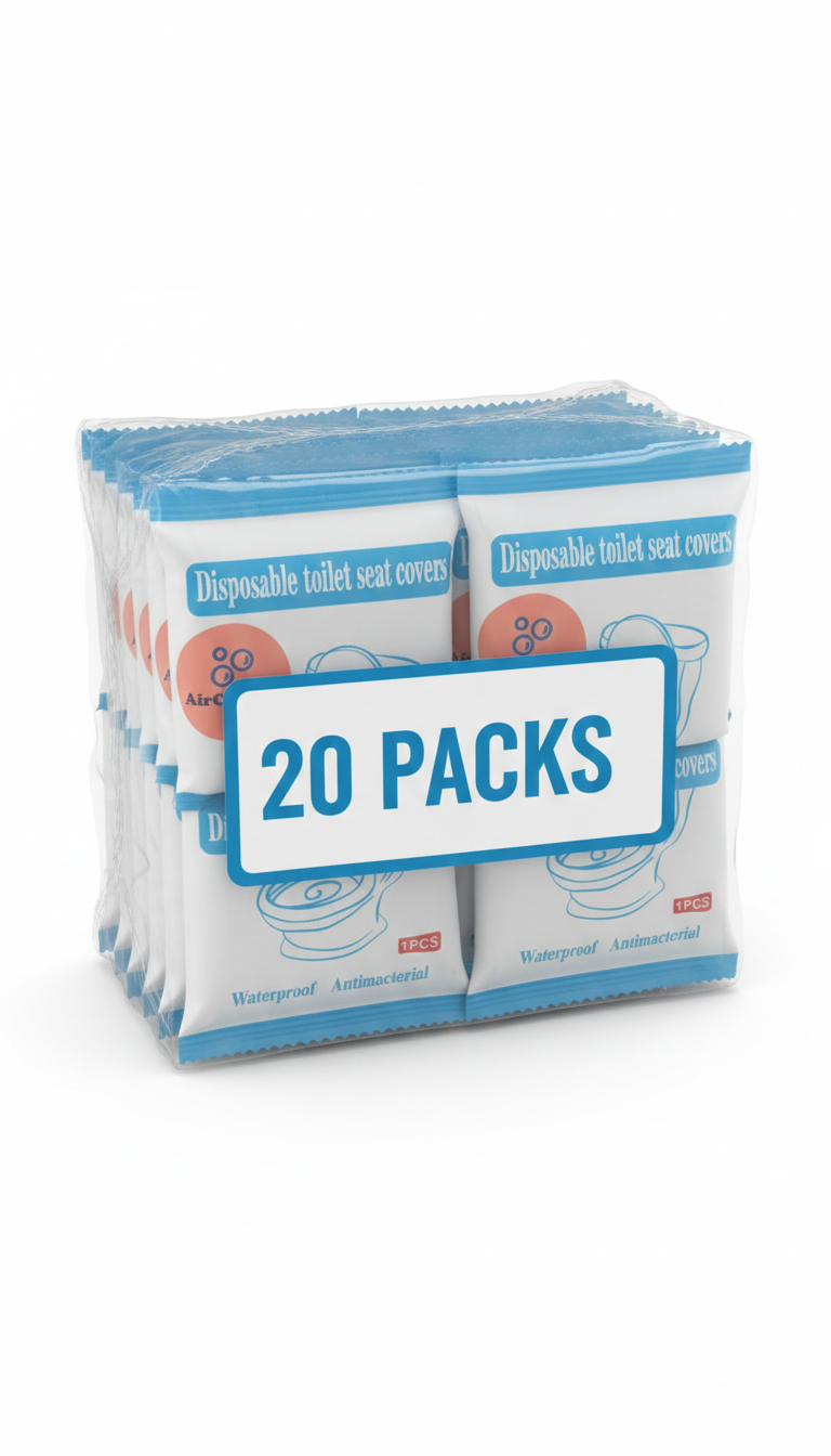 Disposable toilet seat covers ( 20 Pieces )